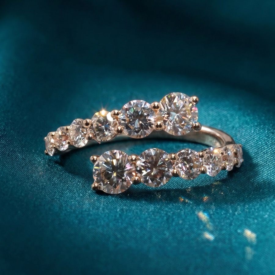 AI-generated jewelry photography by Aurix