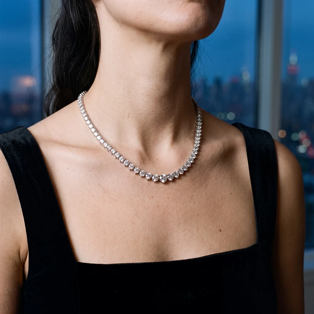 Lifestyle AI jewelry photography example