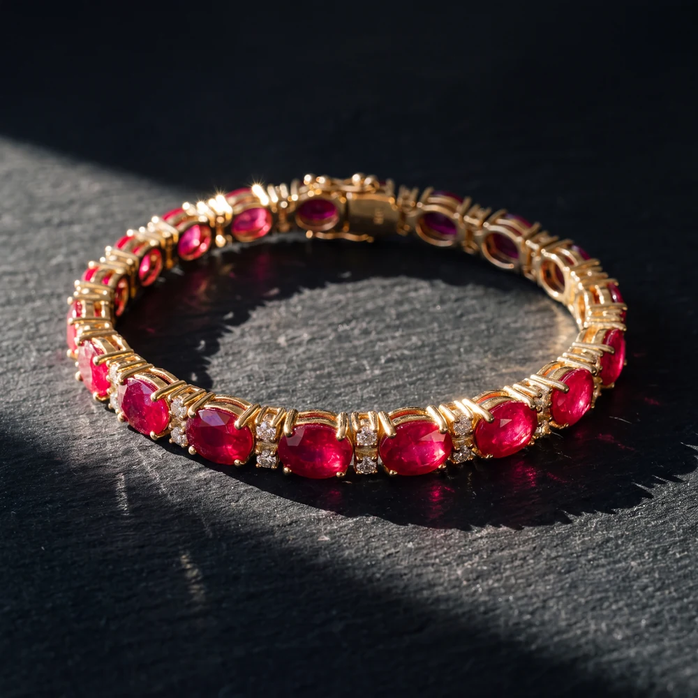 Lifestyle AI jewelry photography example