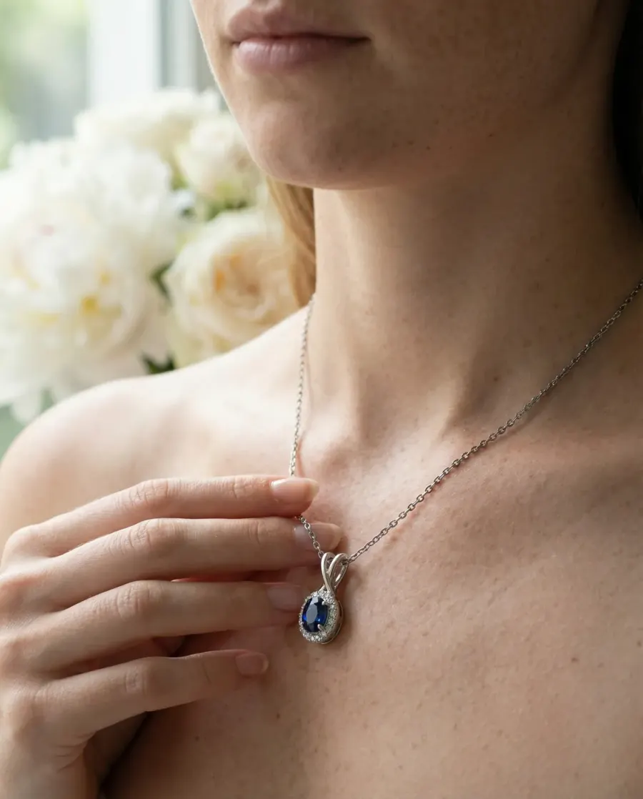 Lifestyle jewelry photography example